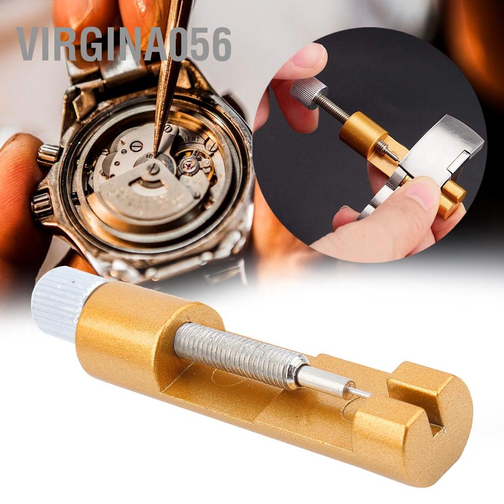 Virgina056 Metal Adjustable Watch Band Strap Bracelet Link Pin Remover Repair Tool Kit