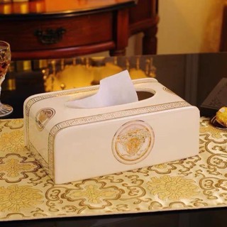 Hộp Giấy Hàng Sứ Cao Cấp Hoạ Tiết Versace Sang Chảnh Remini Homes