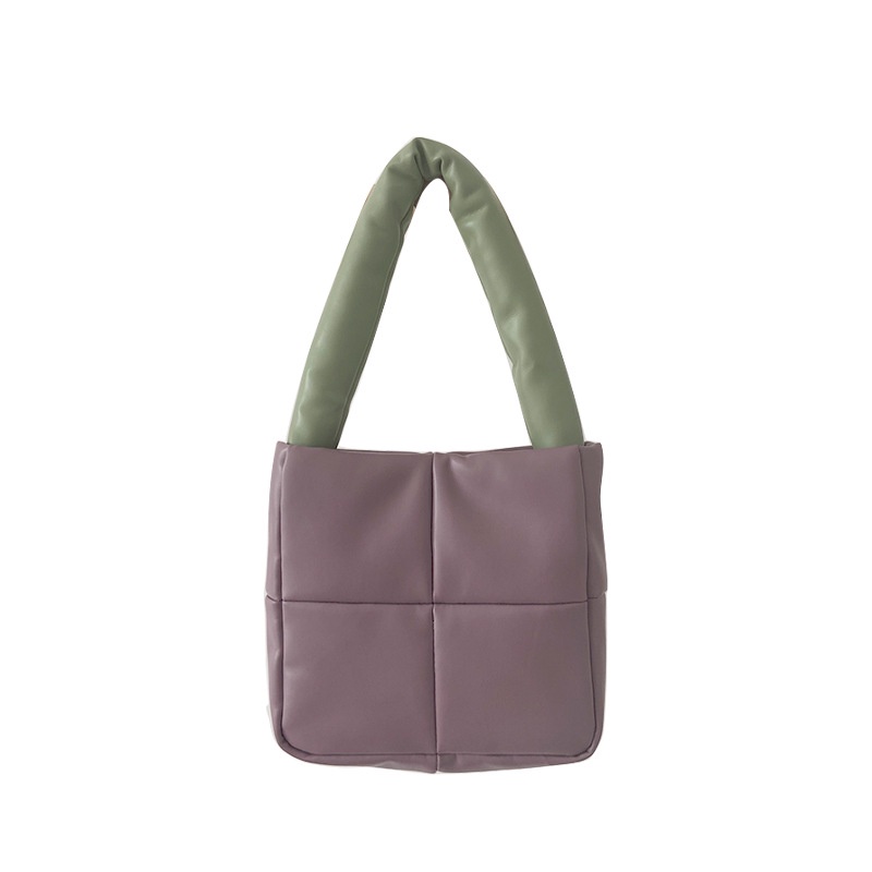 Túi xách IELGY da mềm dáng vuông đính kim cương giả thời trang cho nữ