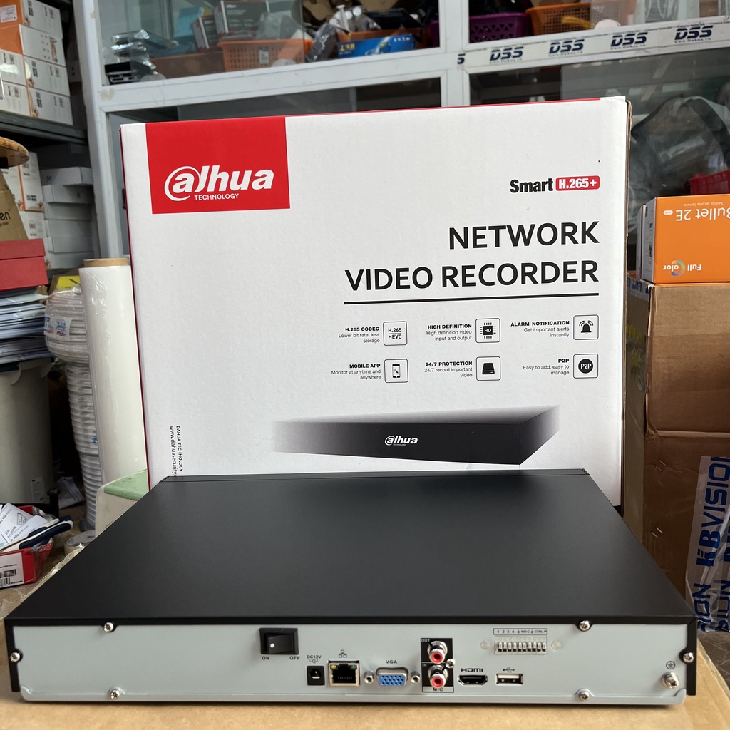 Đầu ghi camera IP 32 kênh Dahua DHI-NVR4232-4KS2/L, bảo hành 24 tháng