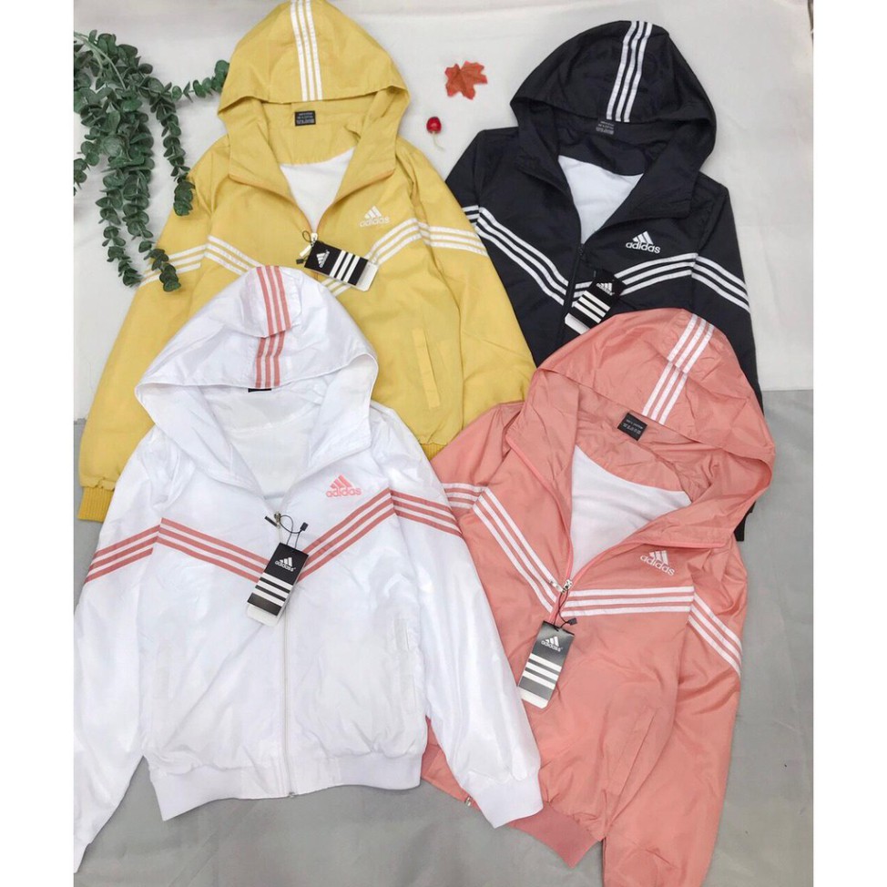 Áo chống nắng ❤️ Hàng Tốt ❤️ áo khoác nữ phối 3 sọc đẹp chống tia UV 7 màu - Áo khoác mùa hè | BigBuy360 - bigbuy360.vn