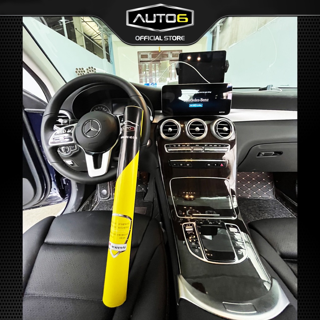 Bộ 6 chi tiết Film PPF trong suốt dán xe GLC200 2020-2023 chống xước bảo vệ nội thất ô tô - AUTO6