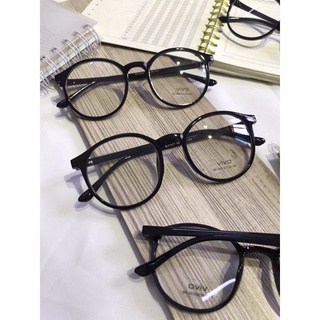 Kính gọng đen mắt tròn - kính unisex