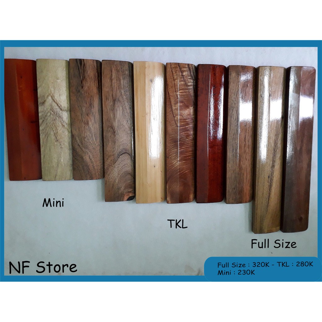 Kê Tay Bàn Phím Gỗ Cao Cấp