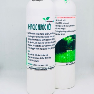 KHỬ CLO NƯỚC MỚI - KHỬ CLO NƯỚC MÁY