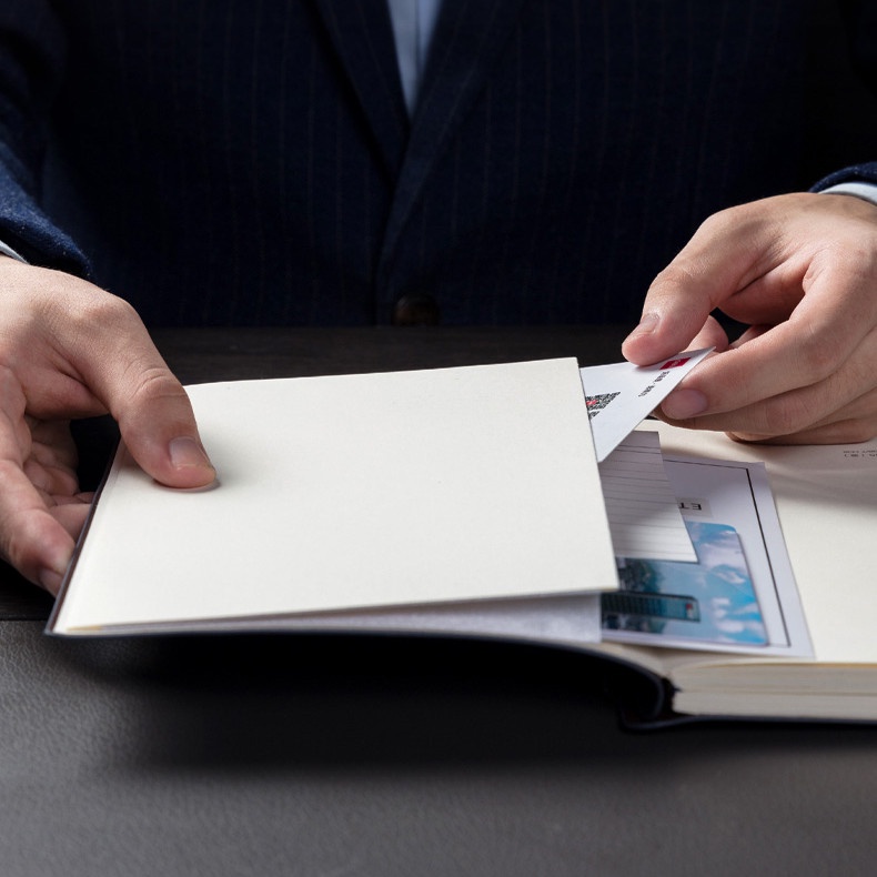 Sổ Tay 25K Bìa Da Thiết Kế Đơn Giản Tiện Dụng Cho Học Sinh/ Văn Phòng