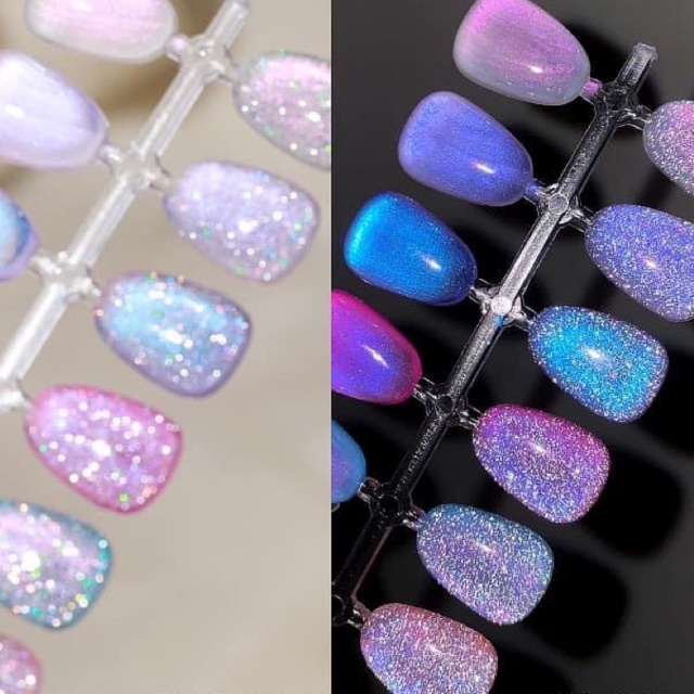 Top nhũ flash ánh 7 màu