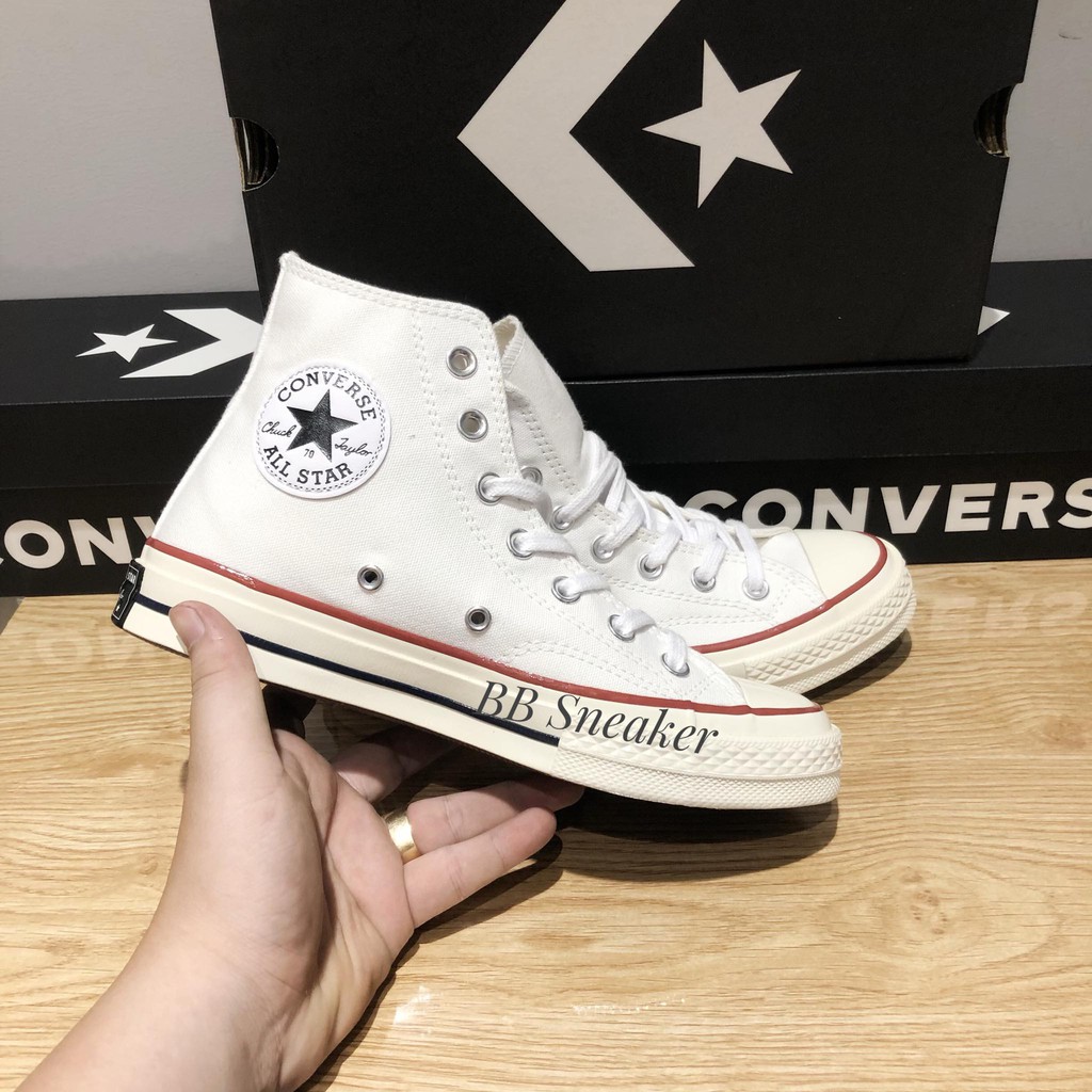 Giày Converse 1970s trắng cổ cao