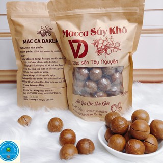 Hạt Macca Nứt Vỏ - Túi 500g Kèm Đồ Khui