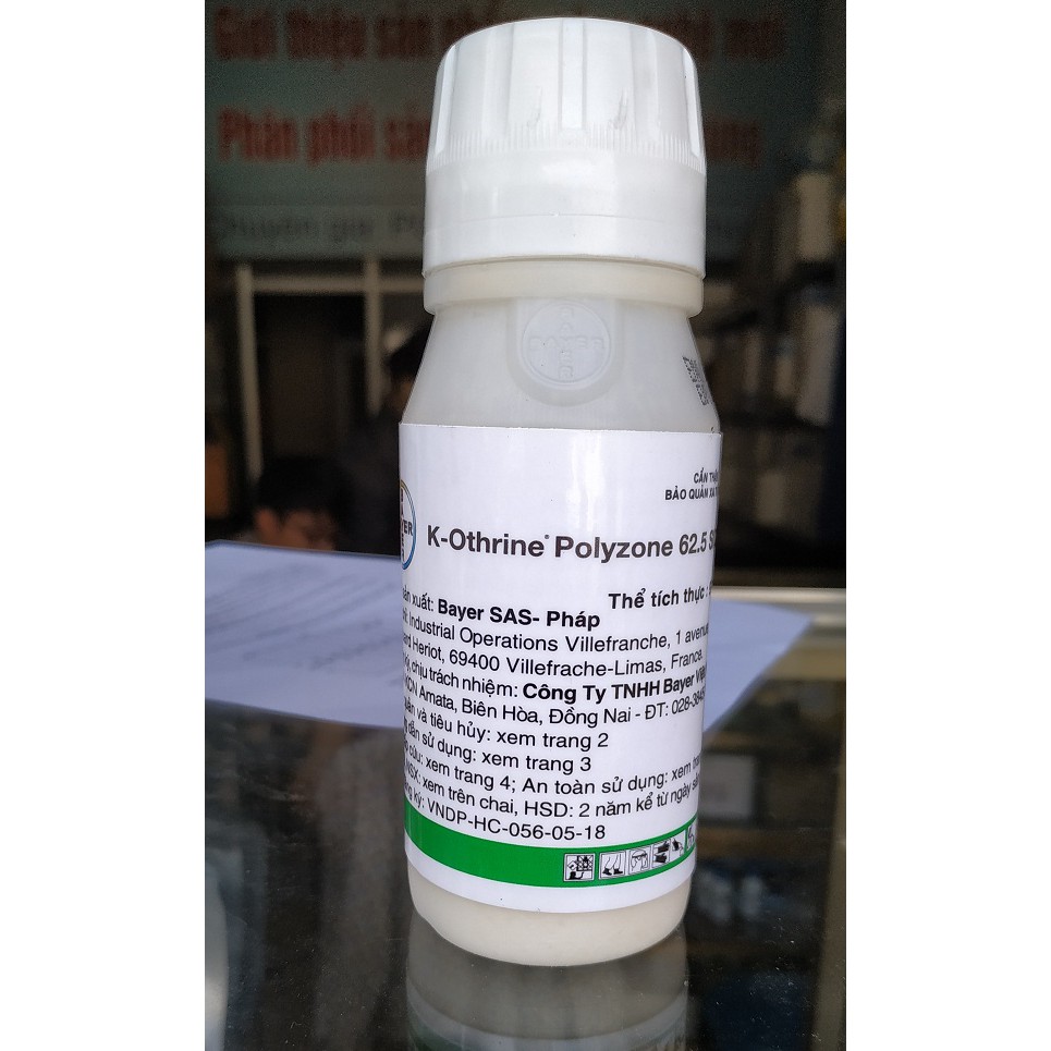 Thuốc diệt muỗi và côn trùng K-Othrine Polyzone 62.5 SC 90ml