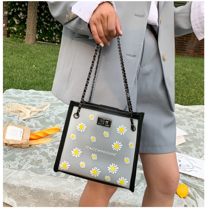 Túi Nữ  Hoa Cúc Hot Trend Xinh Xắn
