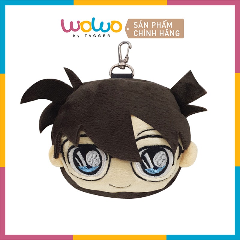 Bóp Nhỏ, Bóp Cầm Tay Hình Mặt Conan  Nỉ Bông Mềm Mịn - Dễ Thương Tiện Dụng, Sản Xuất Độc Quyền từ Tagger