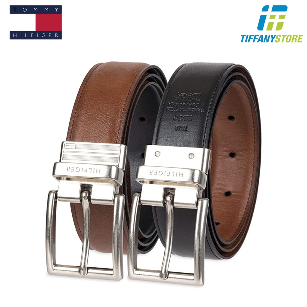 Thắt lưng Tommy Hilfiger Reversible Leather Belt - Size 34 - 11TL08X013