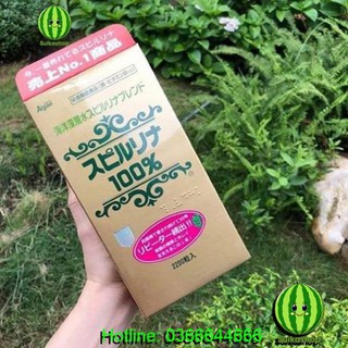 [DATE 2022] Tảo Xoắn Spirulina Nhật Bản Hộp 2200 Viên - tem đỏ
