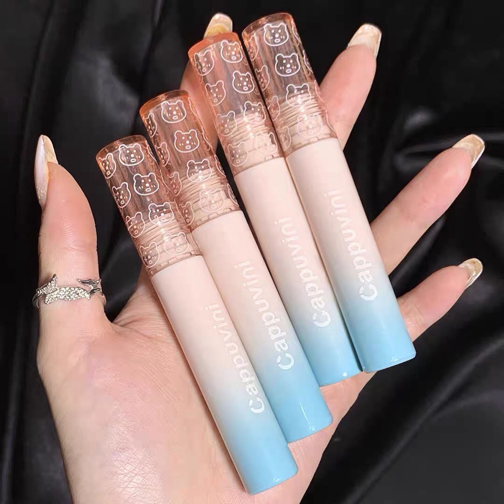 Son bóng CAPPUVINI gấu hồng Bubbly Bear Lip Glaze ombre gấu xanh hồng CAPU24 CAPU23 CAPU43 CAPU44 CAPU59 | BigBuy360 - bigbuy360.vn