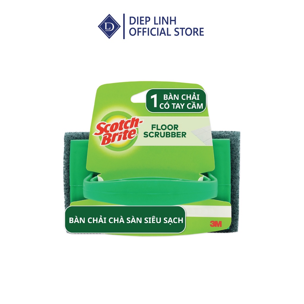 Bàn chải chà sàn nhà tắm bằng cước siêu sạch Scotch Brite 3M