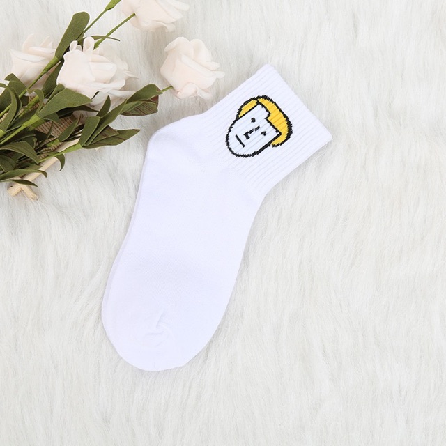 Tất vớ nữ bo chun unisex hoạt hình