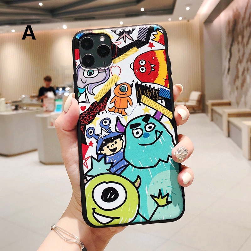 Samsung Galaxy J3 J5 J7 2016 J310 J510 J710 J4 J4+ J6 J6+ J8 2018 Grand Prime G530 M20 M30 Monsters Mike Sulley Soft Jelly Case