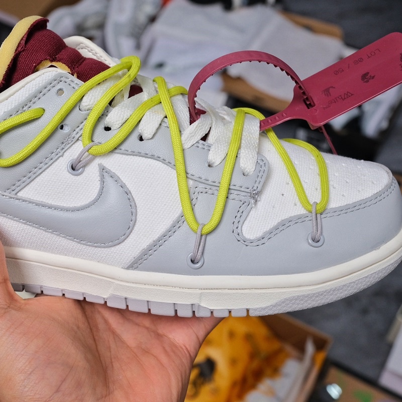 [GeeKSneaker] Giày Sneaker Dunk Low Off White Lot 08/50 - Deal