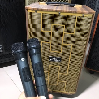[TẶNG KÈM 2 MIC KHÔNG DÂY] Loa kéo di động Karaoke Kiomic K89
