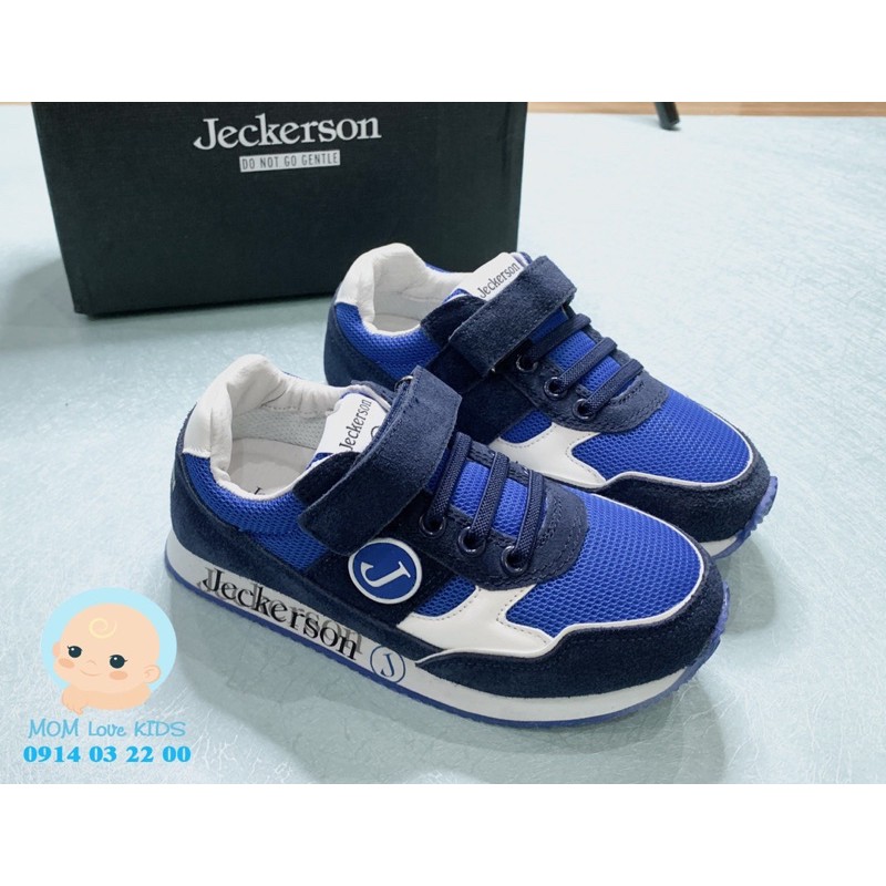 Giày bé trai Jeckerson phối xanh dương