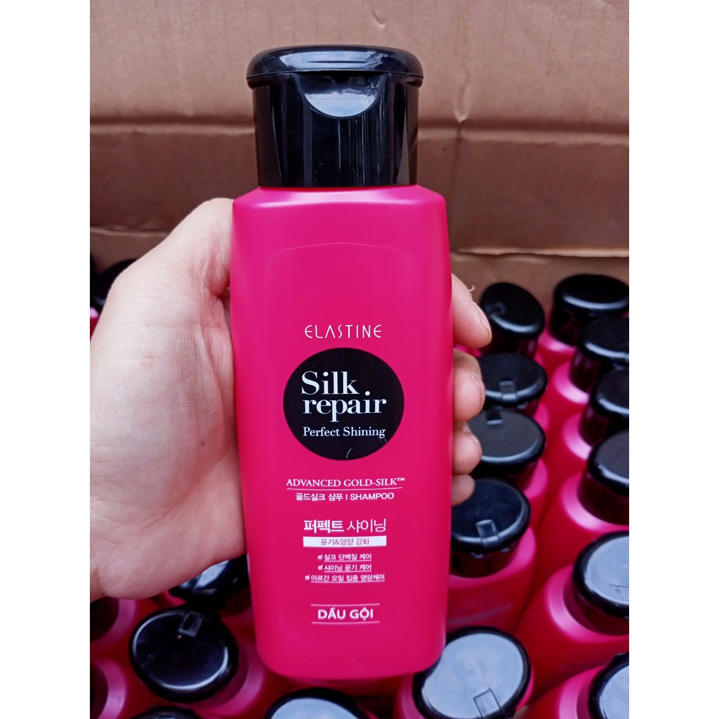 Dầu Gội ELASTINE Silk Repair 120ML mầu đỏ ( hàng tặng ) | BigBuy360 - bigbuy360.vn