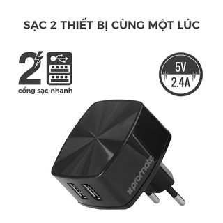 Bộ Sạc Promate FLEXCHARGE.EU 1,2 Mét