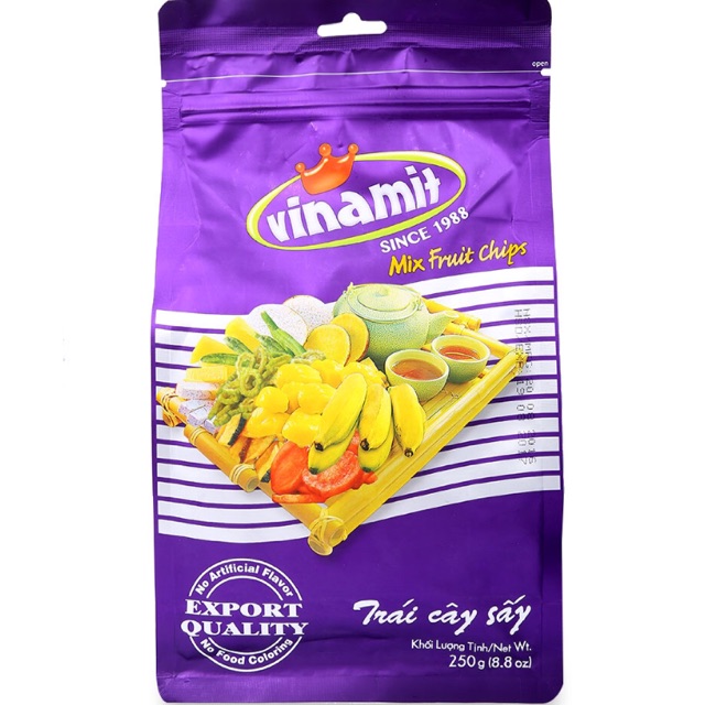 Trái cây sấy Vinamit gói 250g