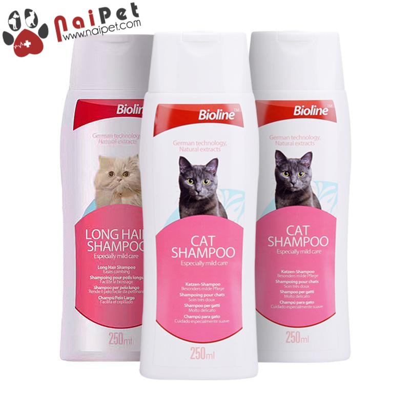 Sữa Tắm Cho Chó Mèo Bioline 250ml