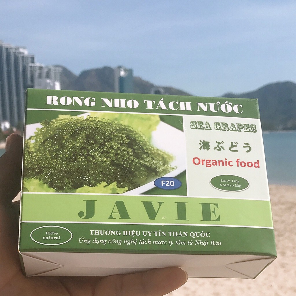 Rong Nho Tách Nước ( Hôp 120g/250g ) + Sốt 1chai mè rang - SEA GRAPES | BigBuy360 - bigbuy360.vn