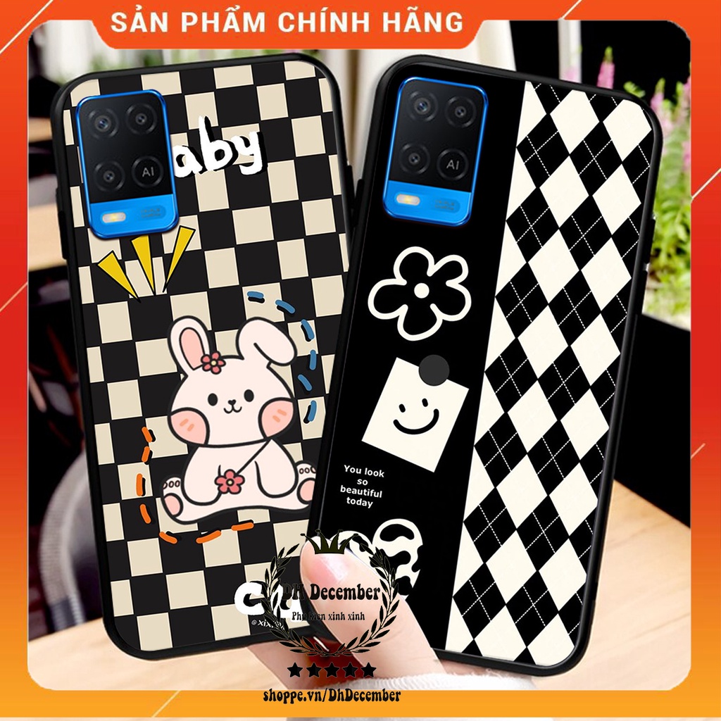 Ốp lưng Oppo A54 in hình 3D GẤU HỒNG-GẤU BE3R -XINH XẺO CỰC ĐẸP