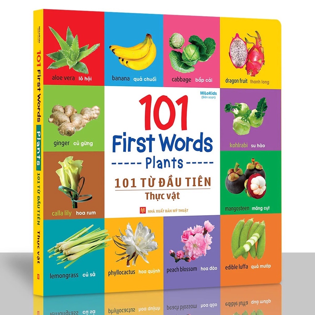 Sách: 101 First Words - Plants / 101 Từ Đầu Tiên - Thực Vật