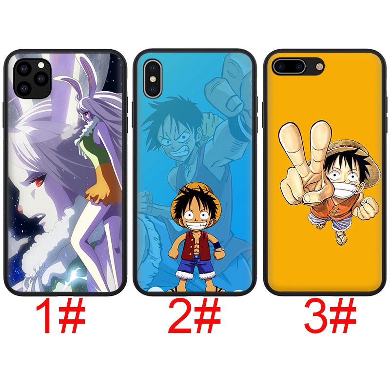 Ốp lưng hình One pice Luffy and Zoro choApple iPhone 11 Pro XS Max XR X 8 7 6S 6 Plus 5S 5 SE 2020