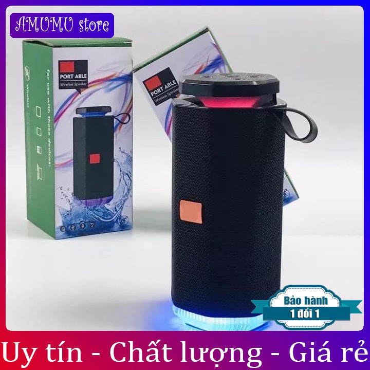 Loa Bluetooth Không Dây TS-666 MiNi Nghe Nhạc Cực HAY Đèn Led 7 Màu