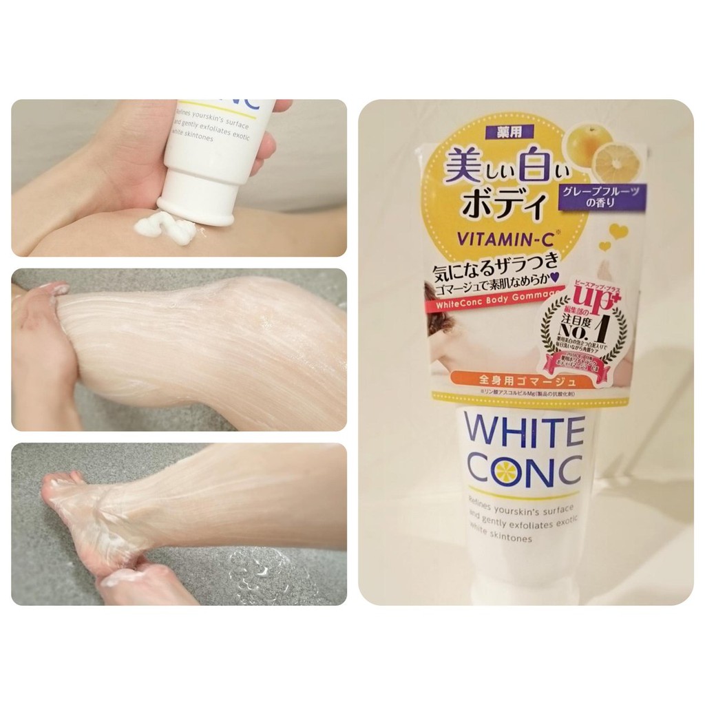 Tẩy Da Chết White Conc 180ml