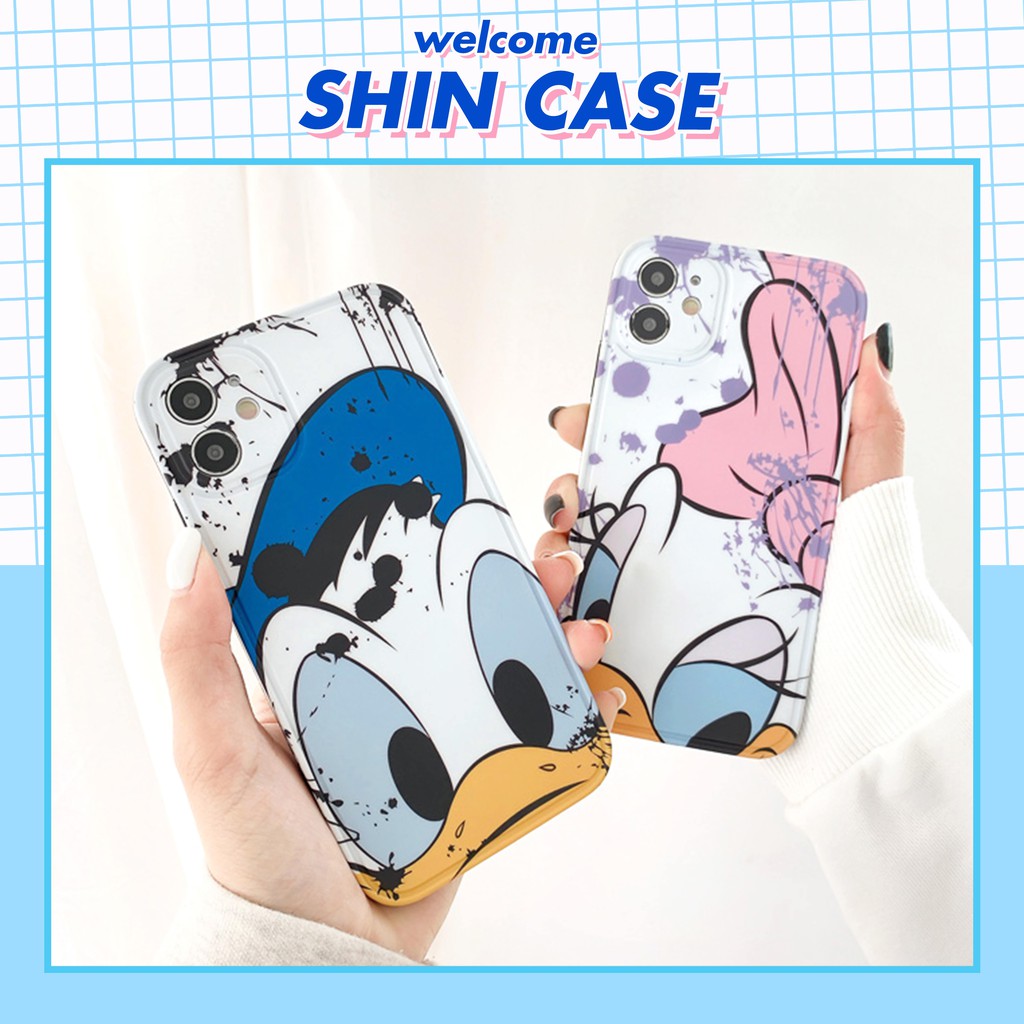 Ốp lưng iphone Couple Donald IMD dày dặn viền nổi 5/5s/6/6plus/6s/6splus/7/7plus/8/8plus/x/xs/11/12/pro/max/plus/promax | BigBuy360 - bigbuy360.vn
