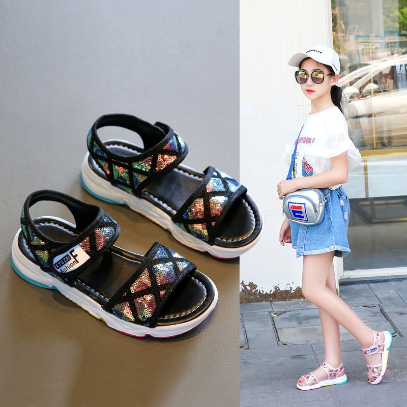 [Siêu sale] Dép sandal bé gái công chúa dành cho bé từ 3 -13 tuổi - TH02 20666