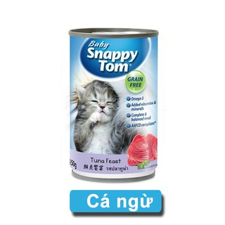 Pate Cho Mèo Con Snappy Tom - Lon 150g