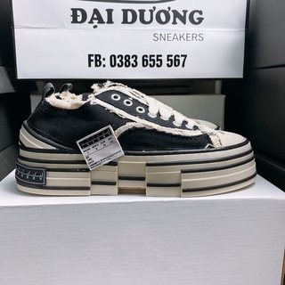 Giày Sneaker Xvessel style Bản Cao Cấp , Giày CV rách đế độn gỗ nam nữ full box bill