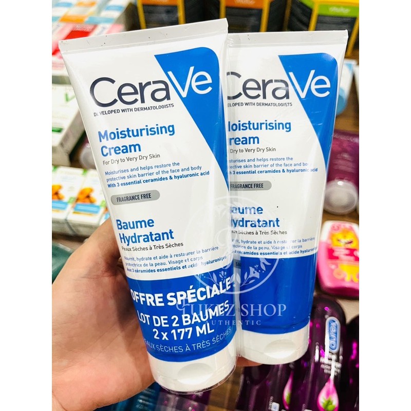 kem dưỡng ẩm cho da khô đang chữa mụn hoặc trời hanh, nàm điều hoà CeraVe baume hydratant