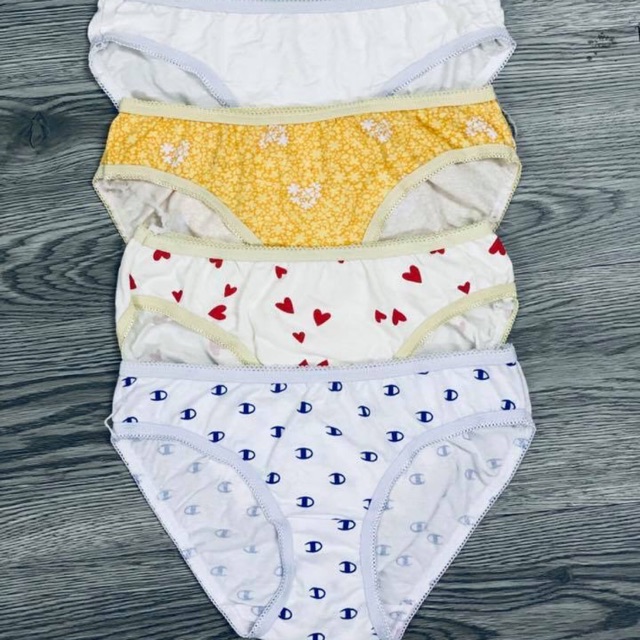 Quần lót nữ 100% Cotton nhập khẩu (Sỉ 100 cái)