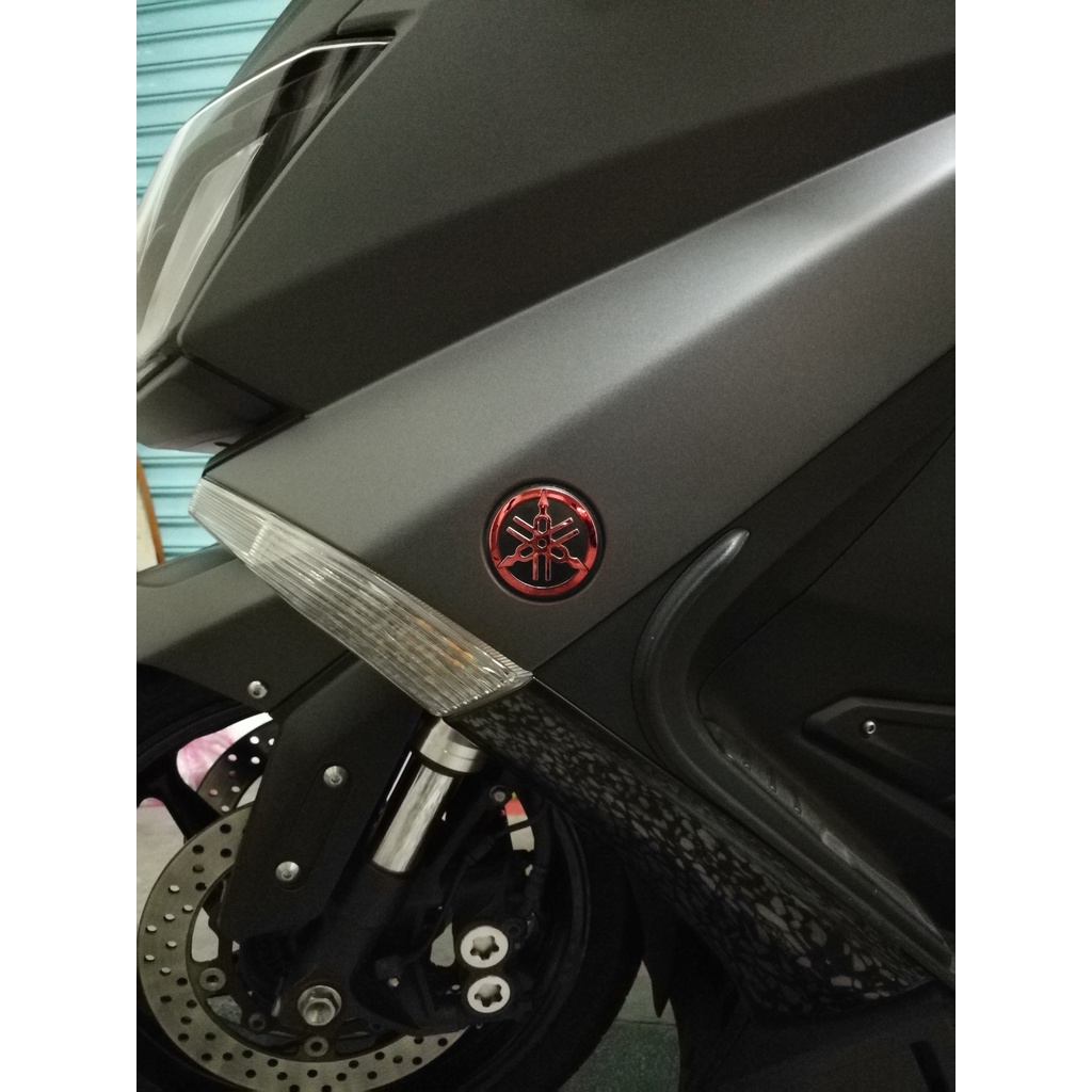 tem logo yamaha xe máy cho Tmax Xmax Nmax 3D Bằng Nhựa 50mm