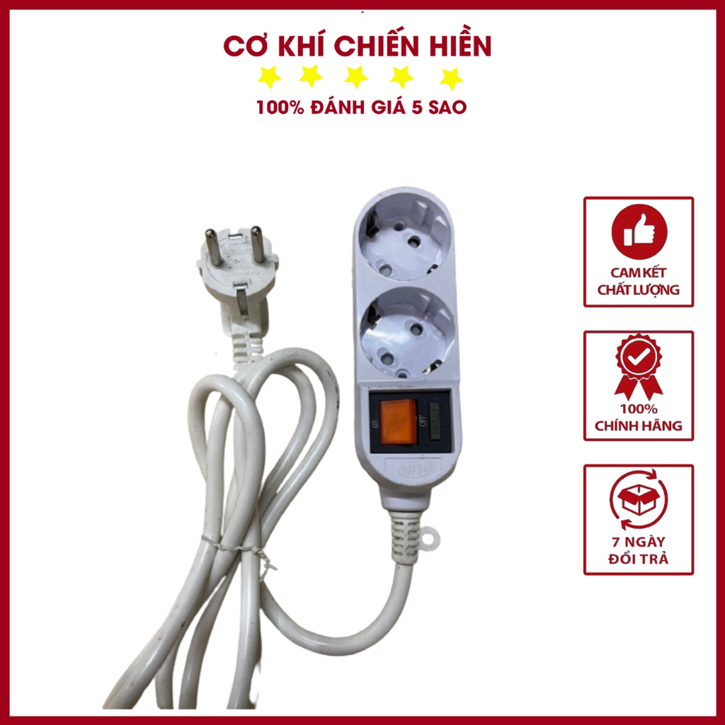 Ổ Cắm 2 Cổng Của Hàn Thiết Kế Sang Trọng, Chắc Chắn