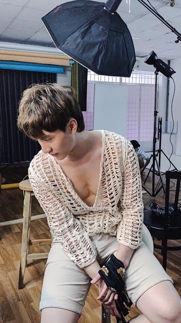 Áo lưới nam đi biển