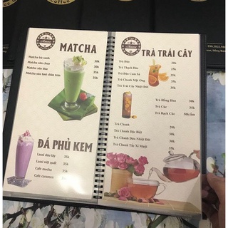 Menu in theo yêu cầu miễn phí thiết kế