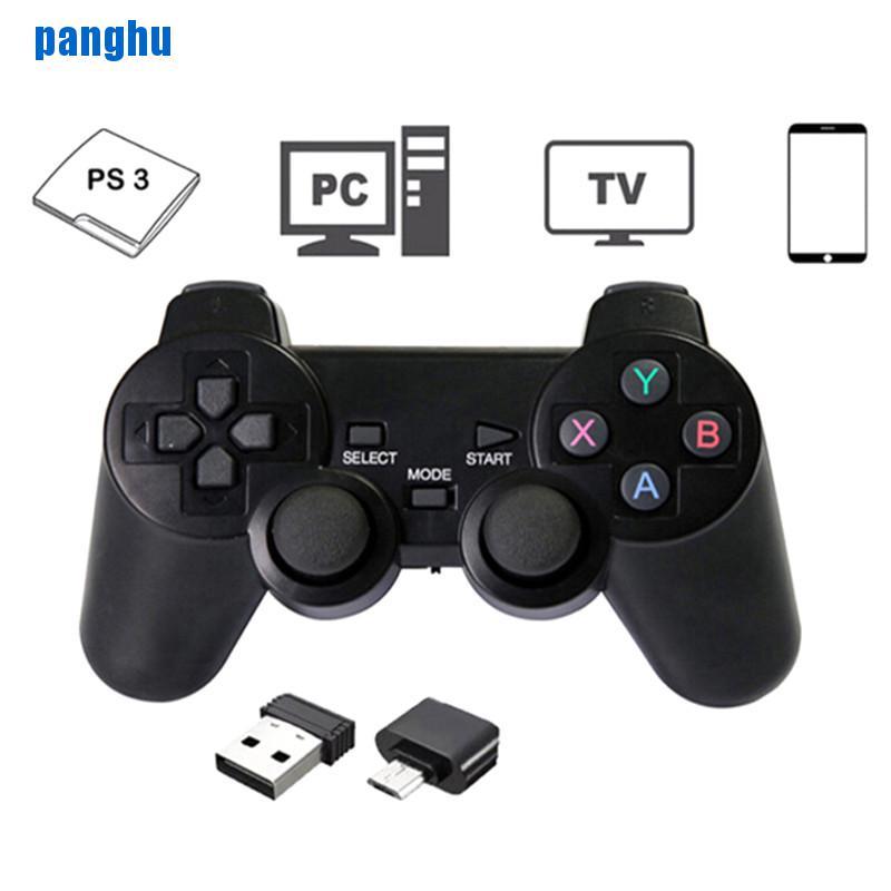 Tay Cầm Chơi Game Không Dây 2.4ghz Cho Ps3 Pc Tv Box