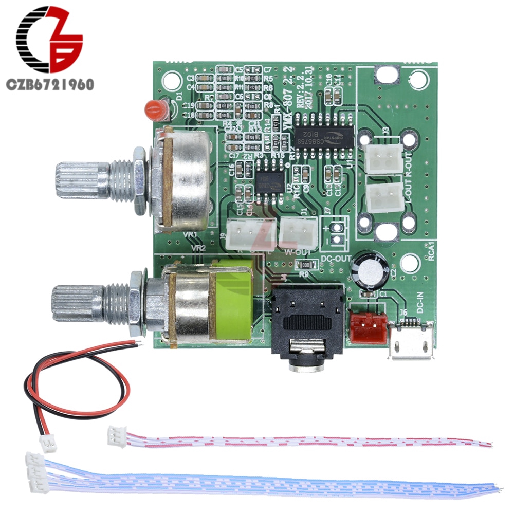 5V 20W 2.1 Dual Channel 3D Surround Digital Stereo Class D Amplifier AMP Board for PC Smart Phone