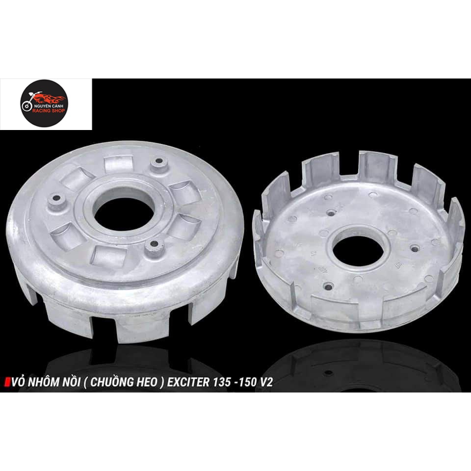 Vỏ nhôm nòi exciter 150-chuồng heo