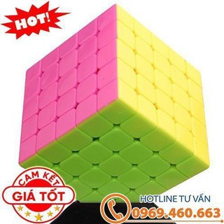 Rubik 5×5 Stickers xoay trơn không rít độ bền cao. Đồ chơi Rubik 5 tầng MF5s 5x5x5 Cube