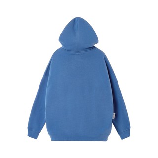 HOODIE "LOGO SS21" BLUE HORIZON
